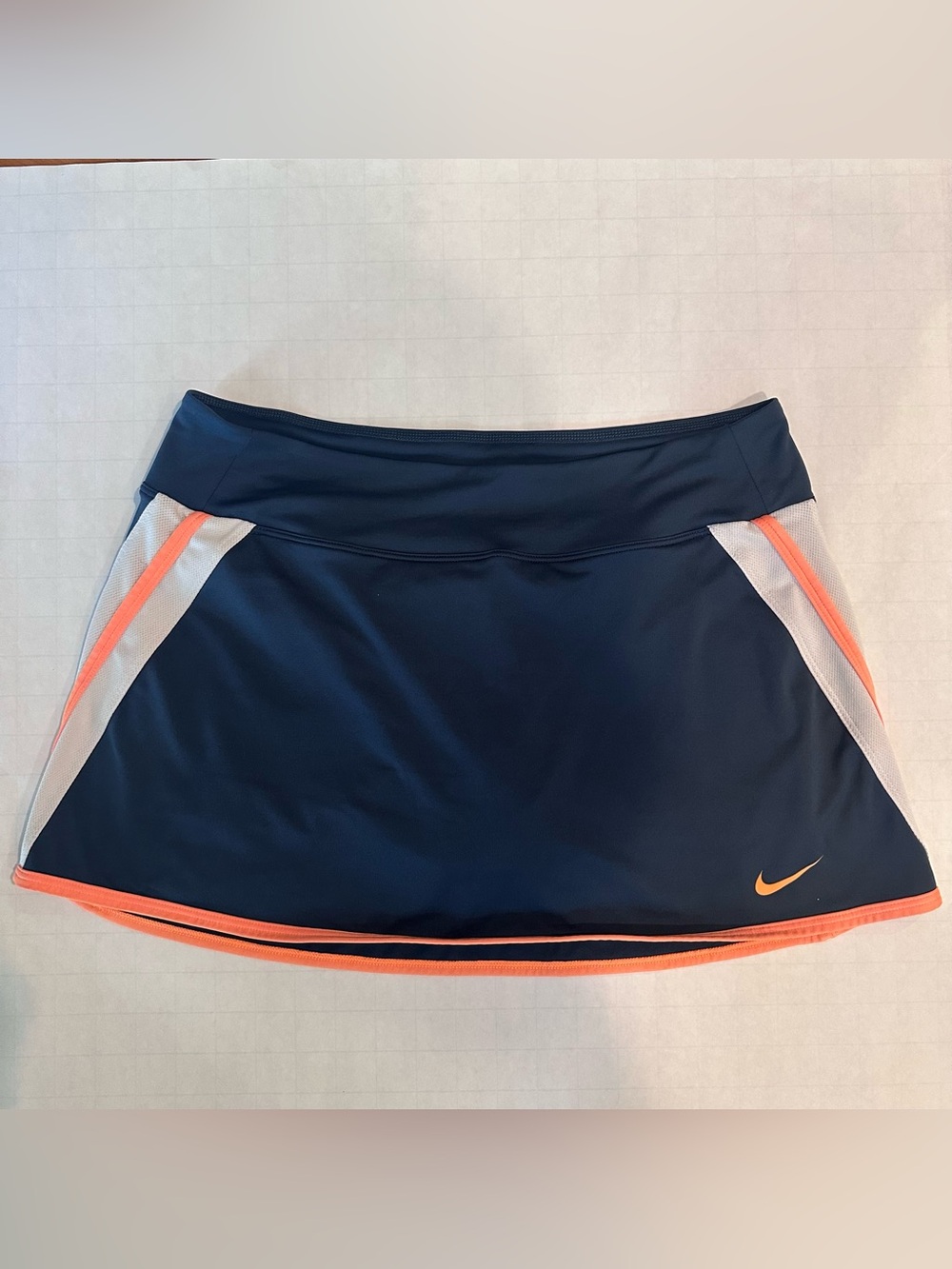 Nike Dri-FIT Running Skort Womens L Colorblock Lined Athletic Tennis Skirt 2013